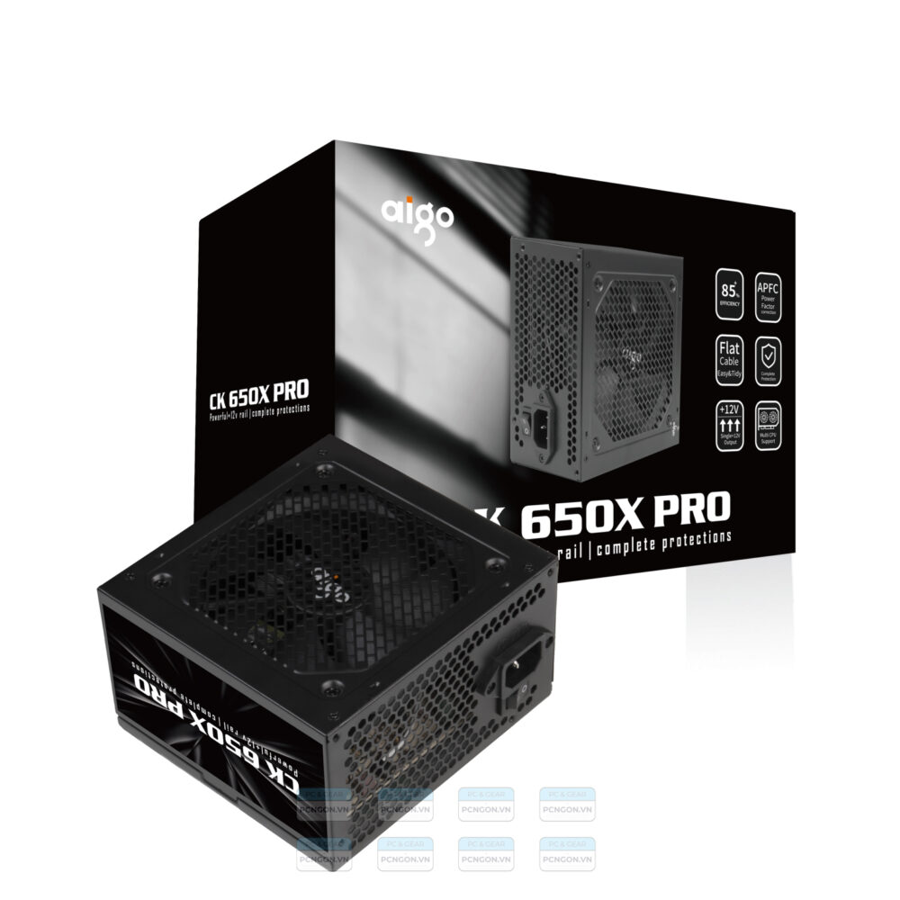 Nguồn Máy Tính Aigo Ck650pro 650w 80 Plus Eficiency (1)