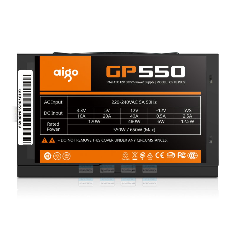 Nguồn Máy Tính Aigo Gp550 550w 80 Plus Bronze (5)