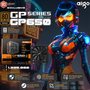 Nguồn Máy Tính Aigo Gp650 650w 80 Plus Bronze 1