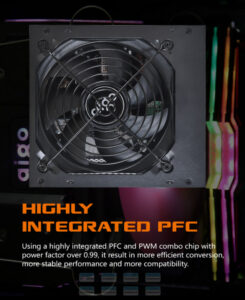 Nguồn Máy Tính Aigo Gp650 650w 80 Plus Bronze 3