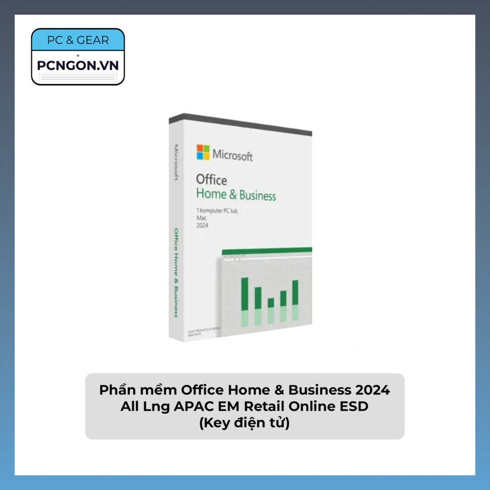 Phần Mềm Office Home & Business 2024 All Lng Apac Em Retail Online Esd (key điện Tử)