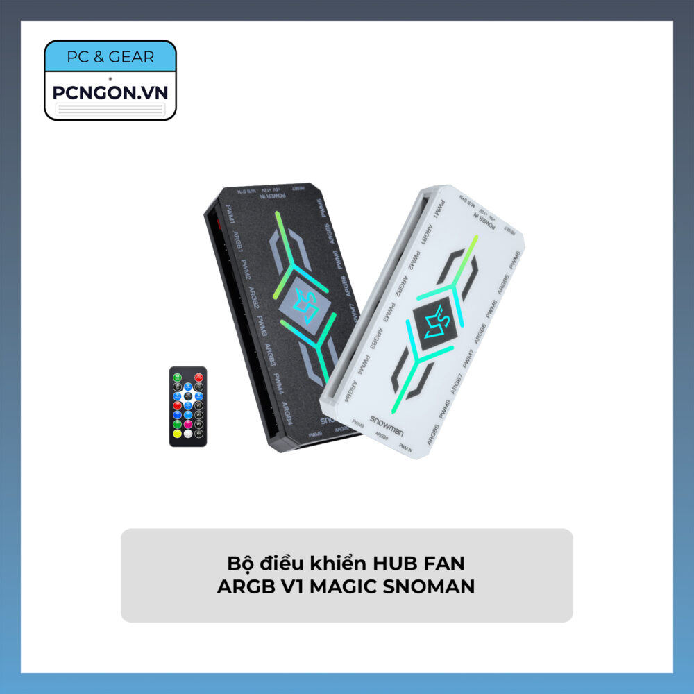 Bộ điều Khiển Hub Fan Argb V1 Magic Snoman