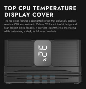 Tản Nhiệt Cpu Darkflash M400 Digital Display (black, White) 1