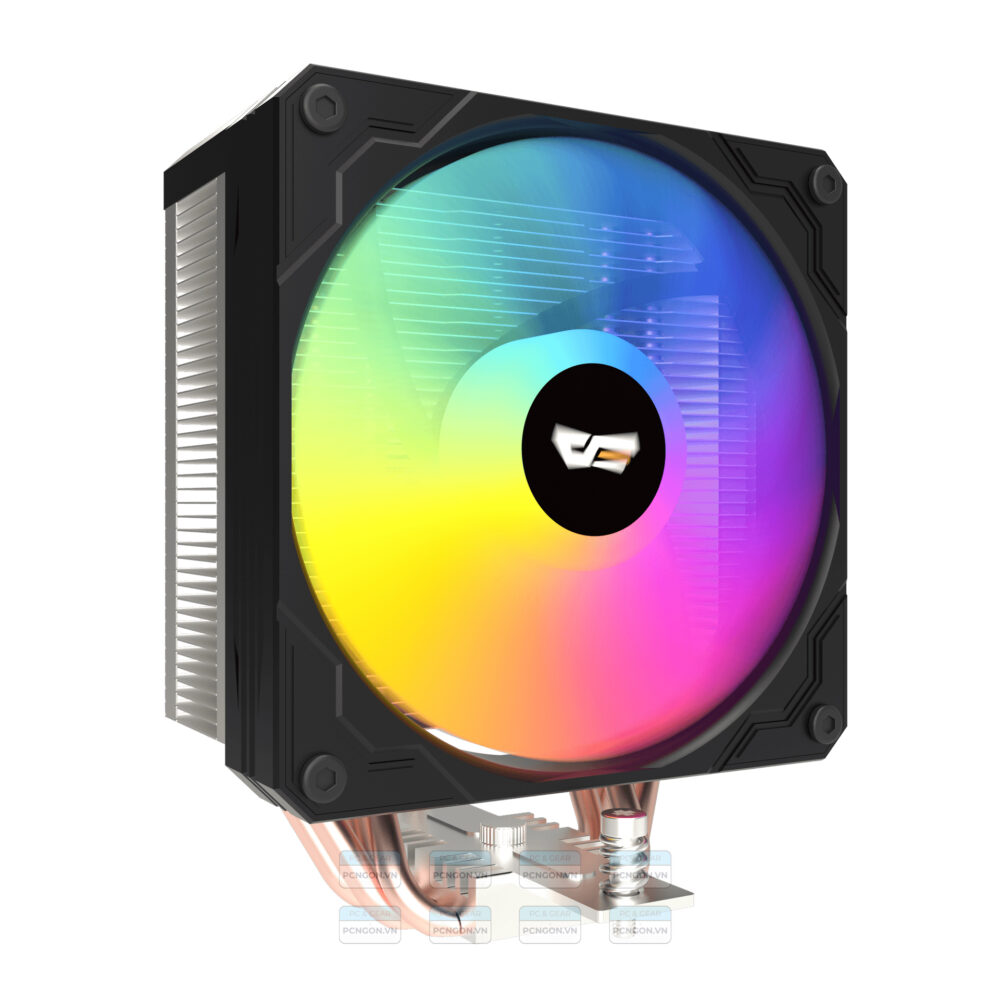 Tản Nhiệt Cpu Darkflash M400 Digital Display (black, White) (10)