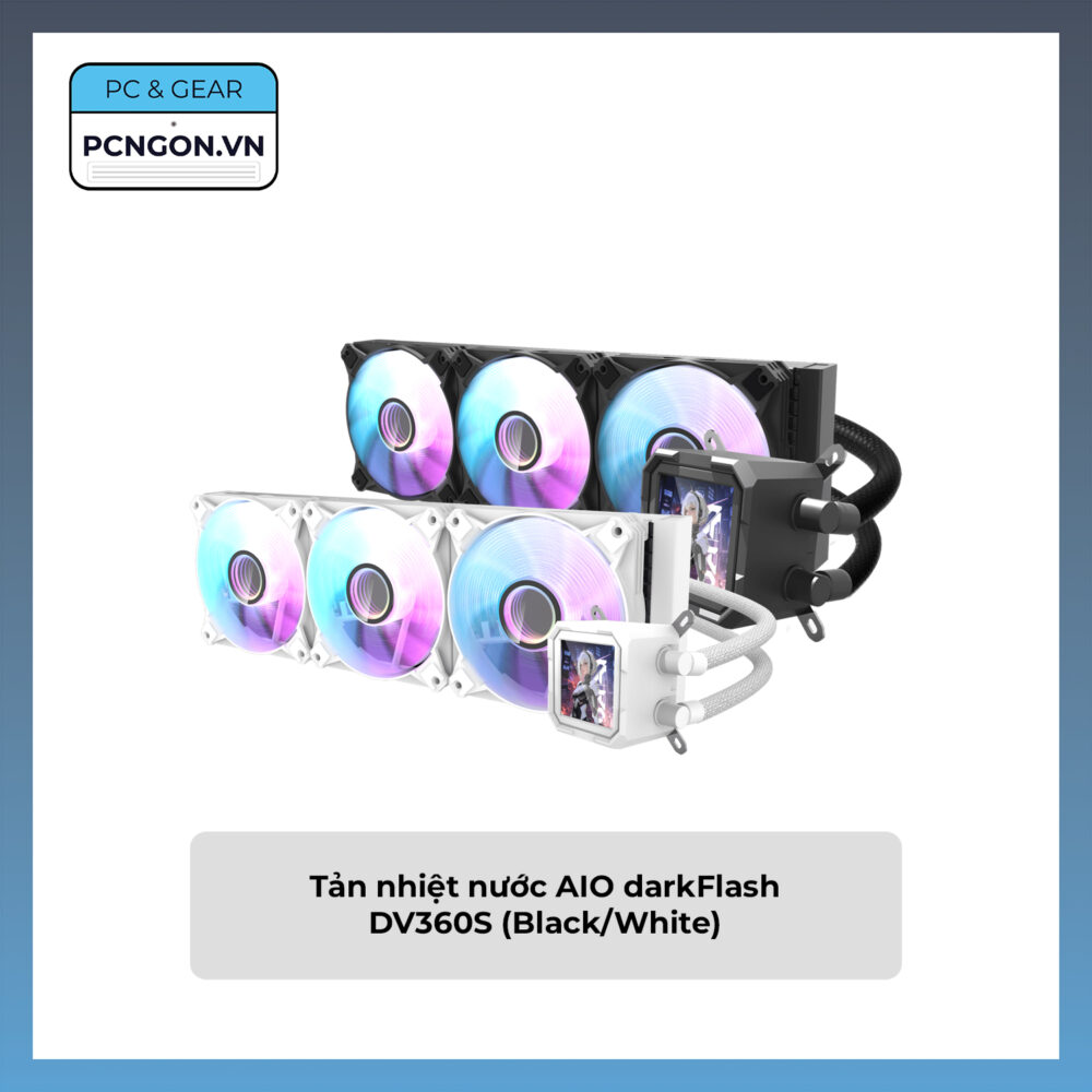 Tản Nhiệt Nước Aio Darkflash Dv360s (black, White)