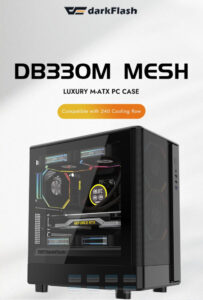 Vỏ Case Máy Tính Darkflash Db330m Mesh (black, White) 1